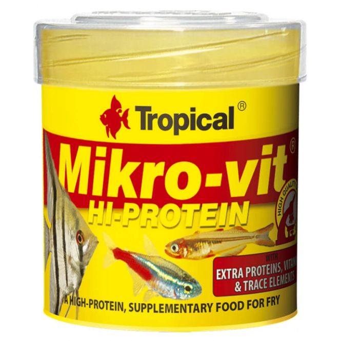 Hovedbilde Tropical Mikro-vit HI-Protein 50ml