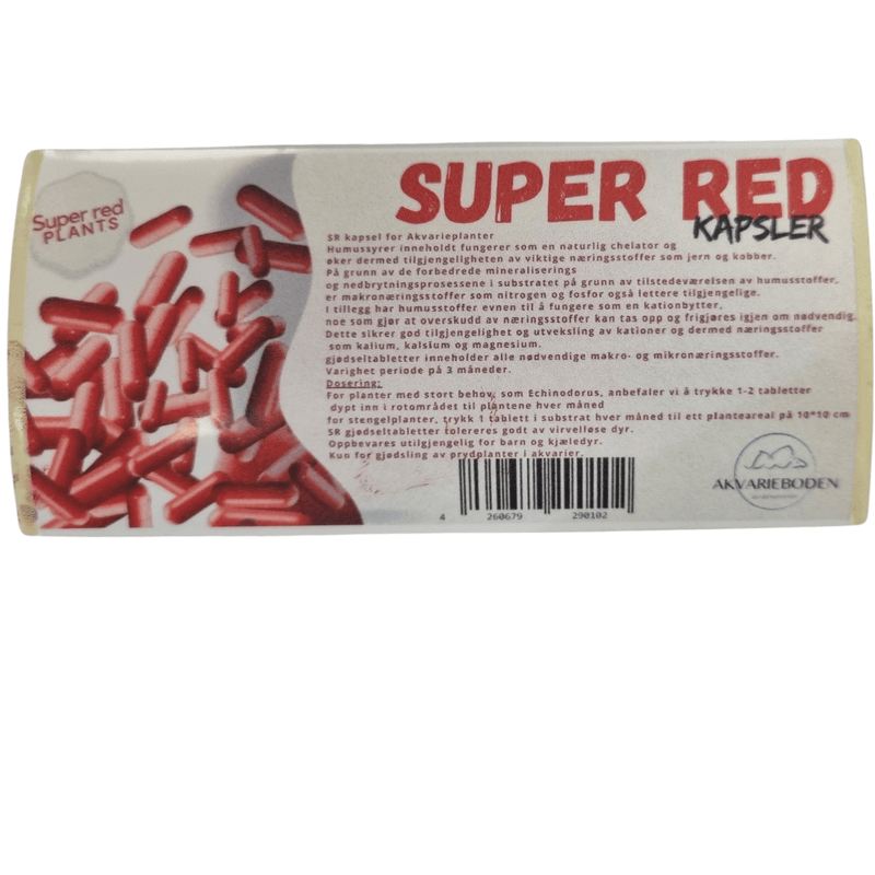 AB Super Red Gjødsel kapsler 10pk