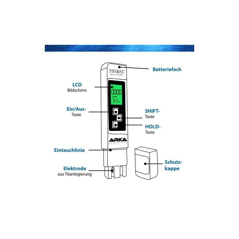 ARKA myAQUA® TDS/EC 