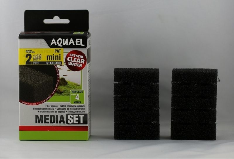 Aquael  Pat mini filtersvamp 2pk 