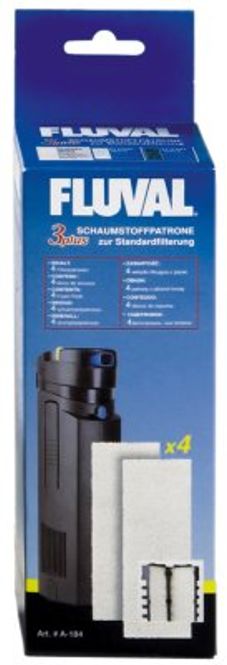 Hovedbilde Fluval FILTERMATTE 3 PLUS 4STK