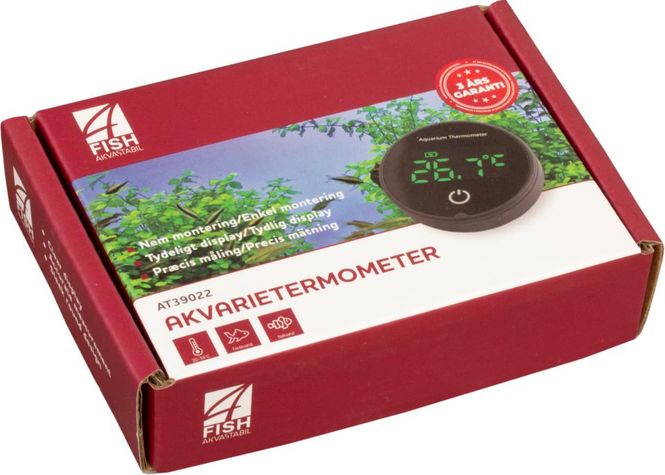 Hovedbilde 4FISH Digitalt Akvarie Termometer