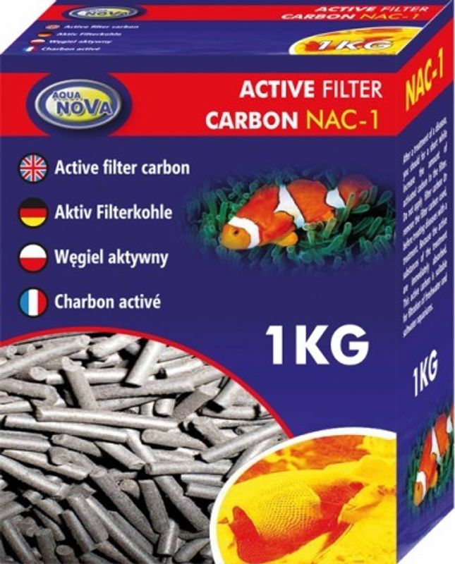 Aqua Nova Aktivt kull 1 kg 