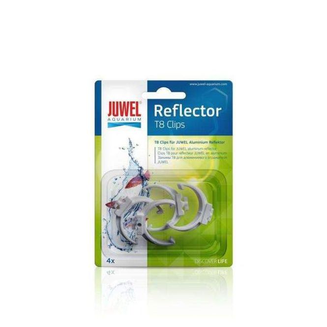 Hovedbilde Juwel Reflektor Clips HiFlex T8 gammel modell 4 pk 
