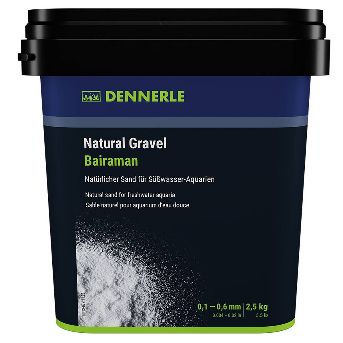 Dennerle Natural Gravel Bairaman 0,1-0,6 mm - 2,5 kg