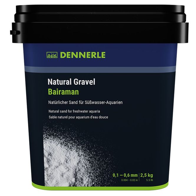 Hovedbilde Dennerle Natural Gravel Bairaman 0,1-0,6 mm - 2,5 kg
