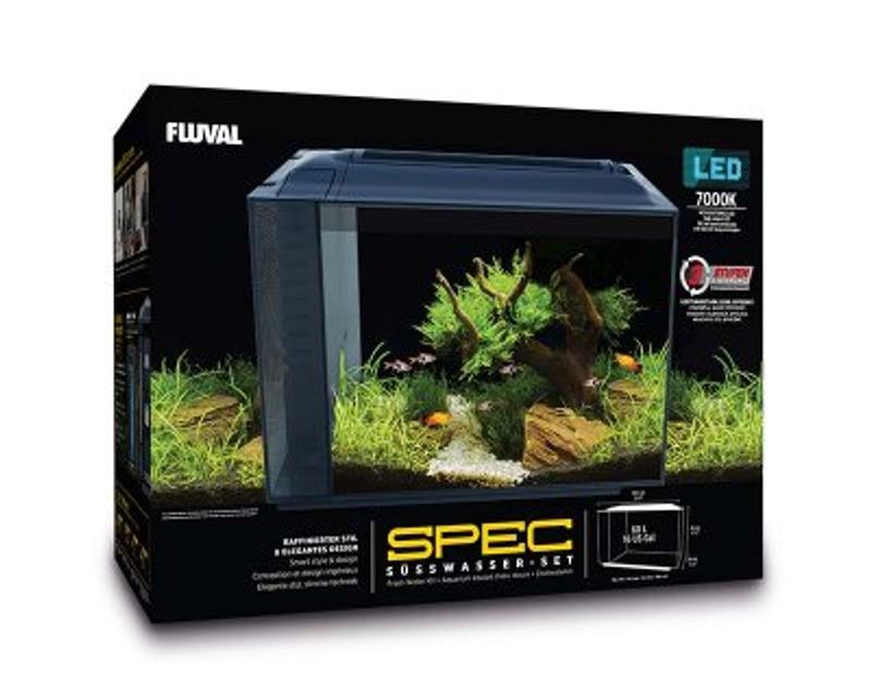 Fluval Spec 16 XV 60L Svart  16W