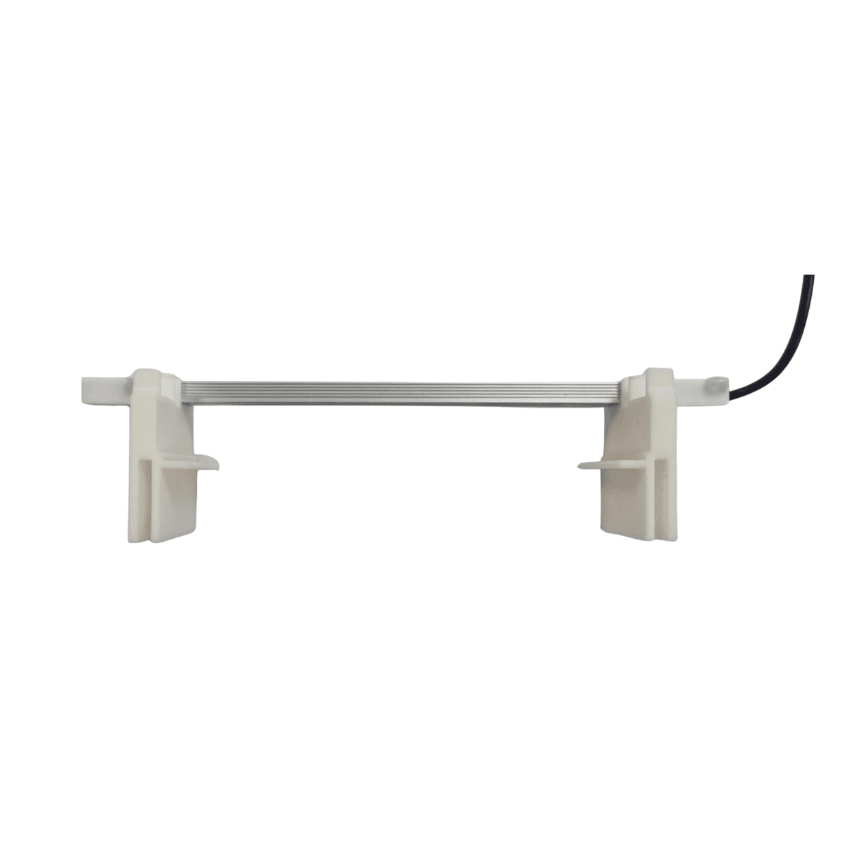 AB Ledlys Holder For 2 Ledskinner 2 pk 4mm Glasstykkelse Hvit 