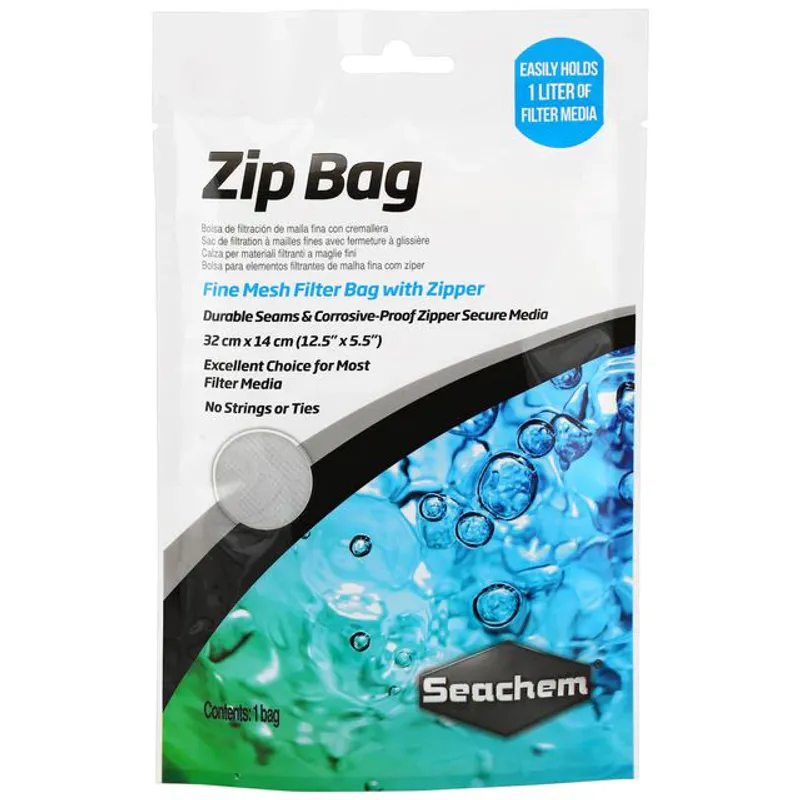 Seachem Zip Bag Small 1 Liter 