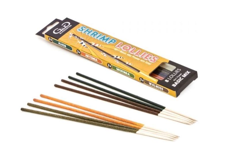 GlasGarten Shrimp Lollies 4 in 1 Power Basic Mix 8 pcs.