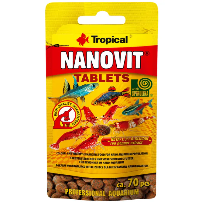 Hovedbilde Tropical Nanovit Tablets 10 g
