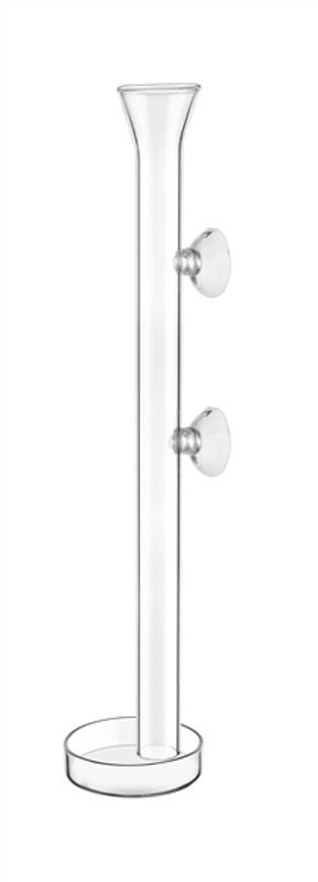 AB GLASS FEEDER PLATE + FEEDER TUBE 25 CM