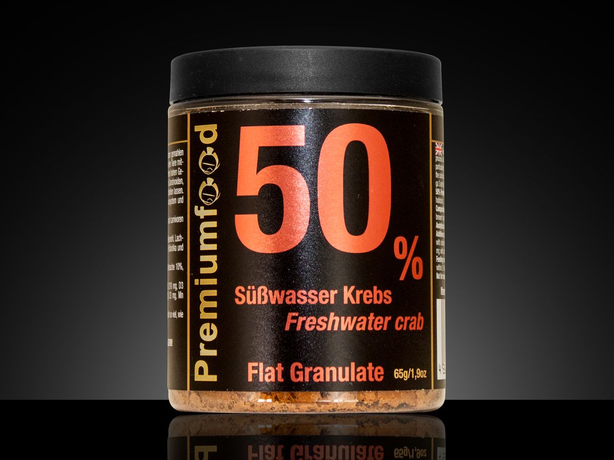 Freshwater Crab 50% Flat Granulate 65g
