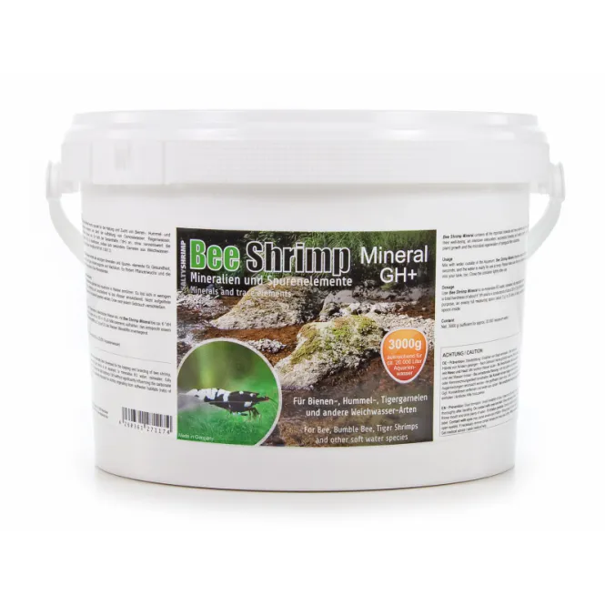Hovedbilde SaltyShrimp Bee Shrimp Mineral GH+ 3000g