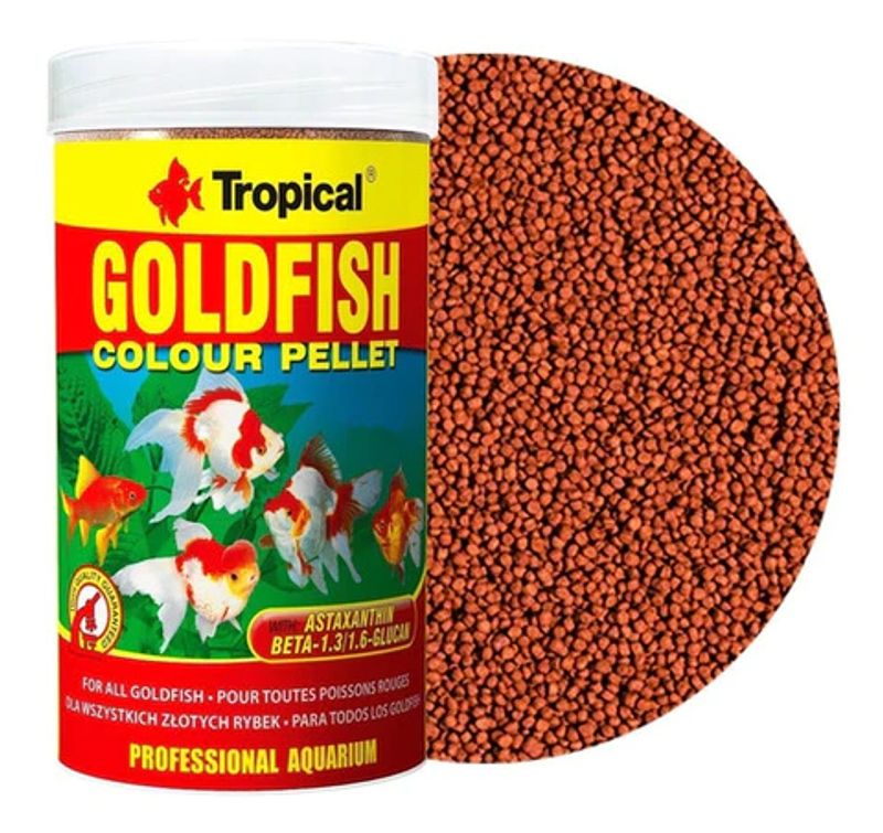 TROPICAL GOLDFISH COLOUR PELLETS 5 Liter 1,8kg