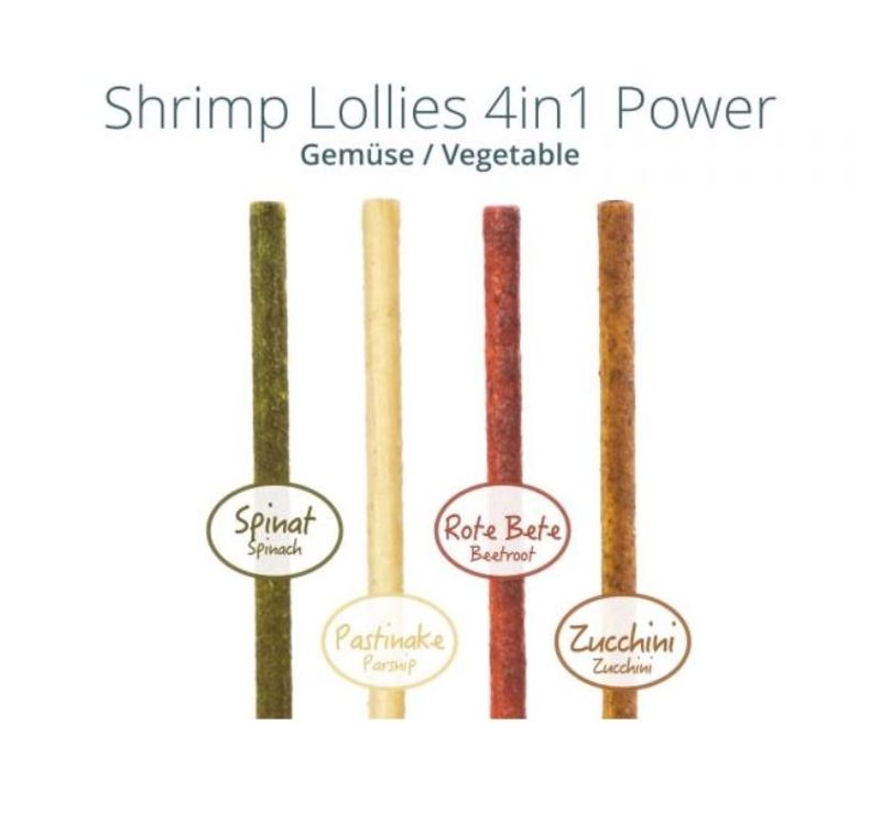 GlasGarten Shrimp Lollies 4 in 1 Power Vegetable 8 pcs.